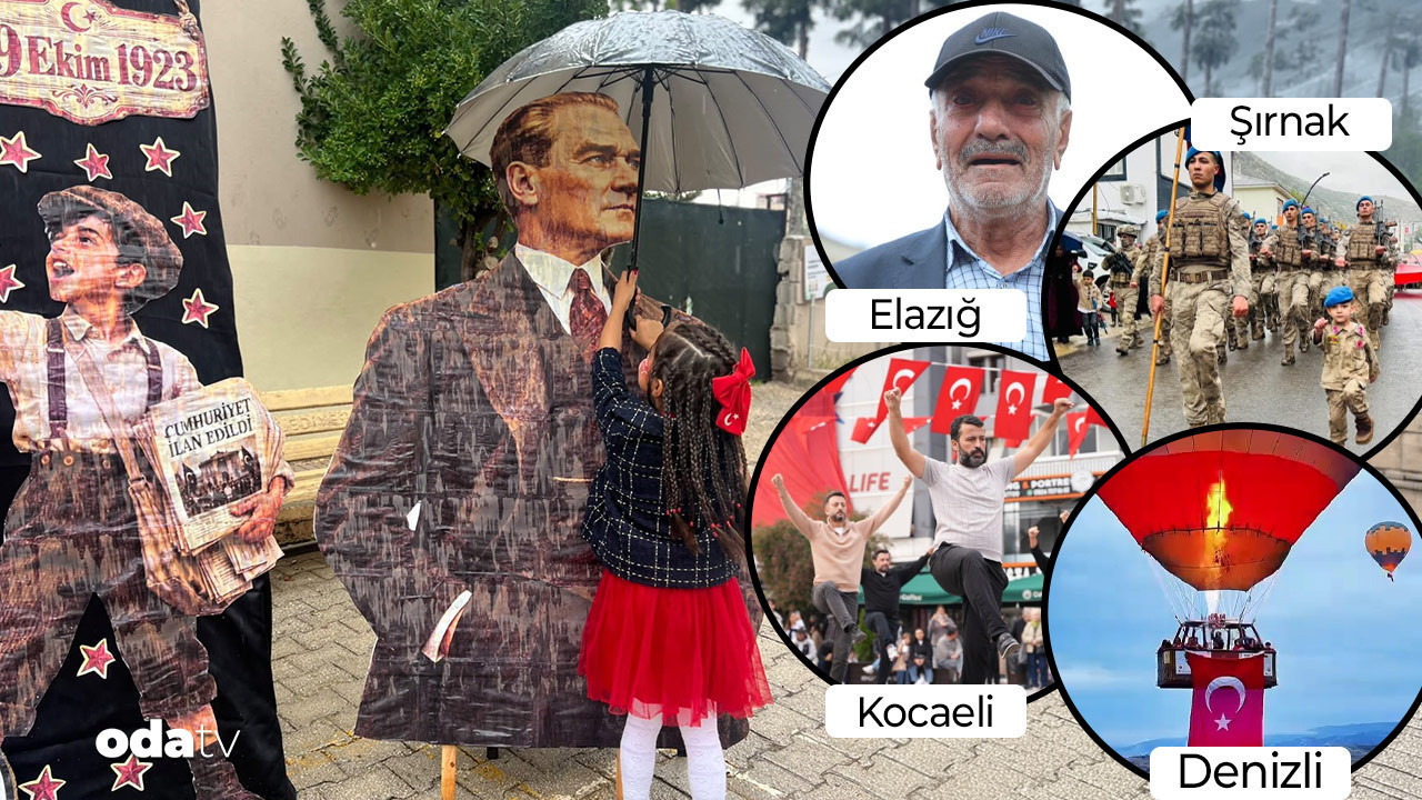 Cumhuriyet coşkusu her yerde… Atatürk’ü korudu… 29 Ekim’in en etkileyici anı